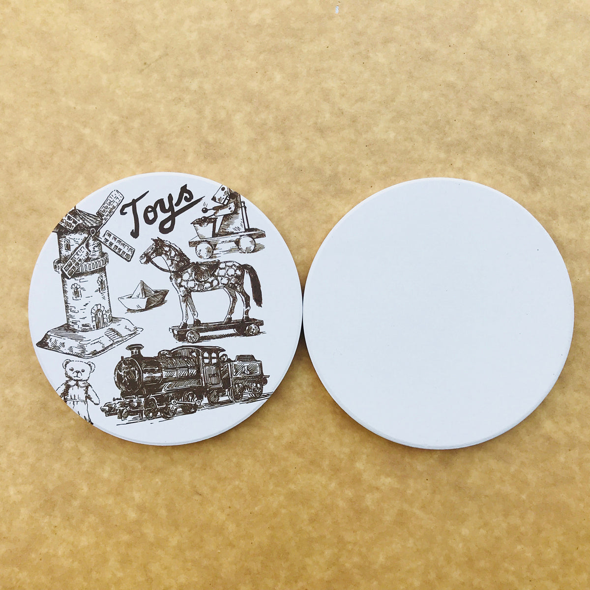 Ceramic magnets for sublimation