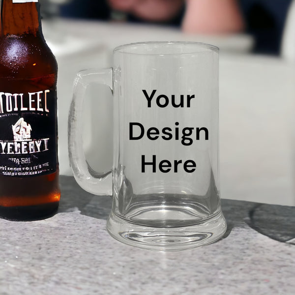 Custom Beer Glass Mug Printing 08