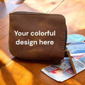 Customised Genuine Leather Coin Pouch 02a