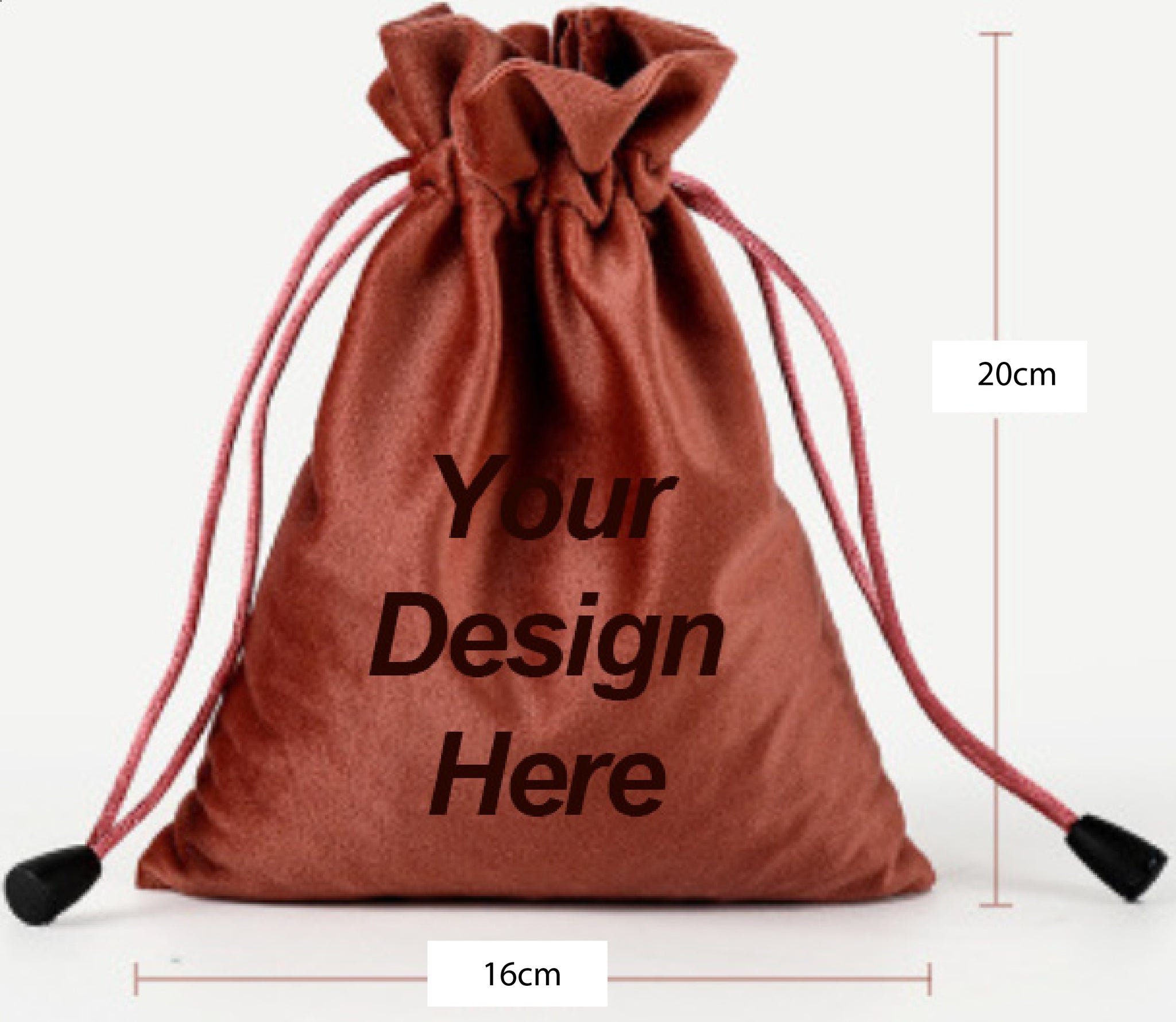 Cheap custom 2024 drawstring bags